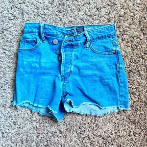 🩷5 for $25 sale‎ Womens S.O.N.G criss-cross denim shorts 00/23